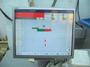 Muller Martini Diamant 35 touchscreen 